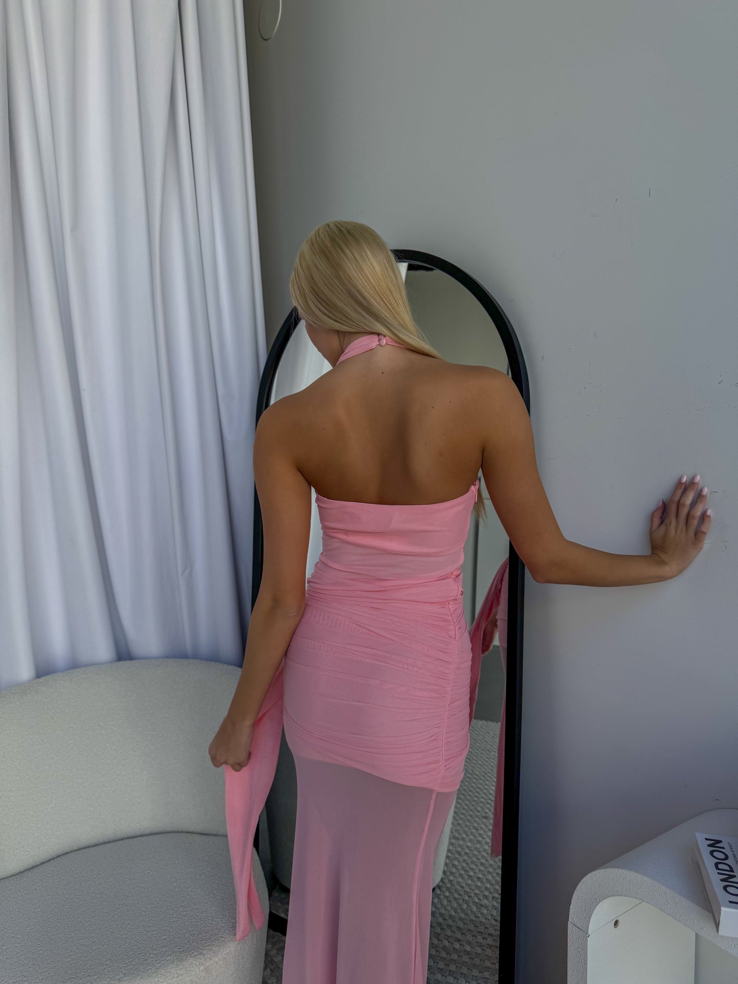 ARCHIE MAXI DRESS - PINK