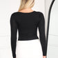 NOIR BODYSUIT - BLACK