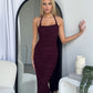 CIENNA MAXI DRESS - PLUM