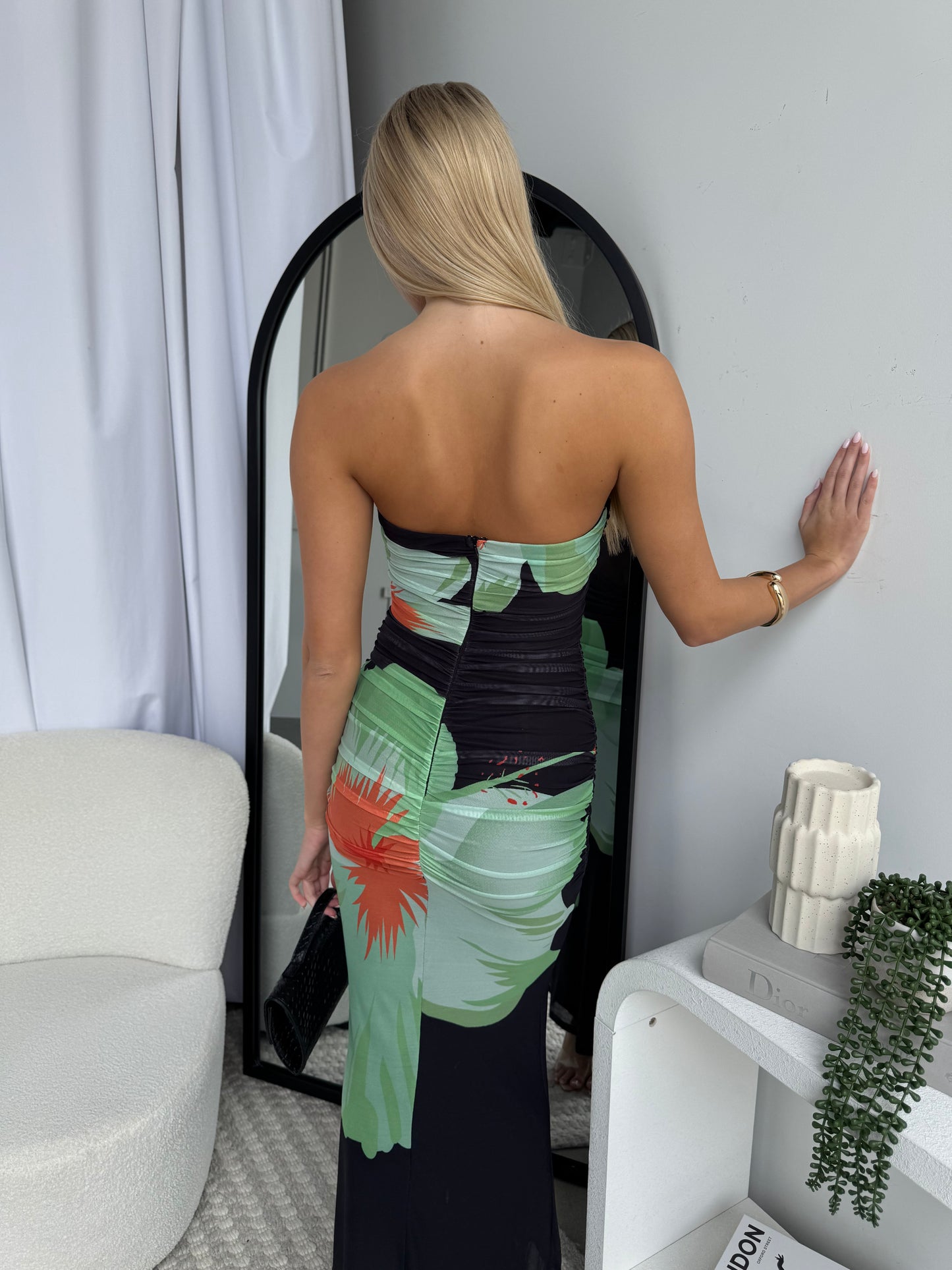 JAILA FLORAL MAXI DRESS