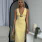 JENSEN MAXI DRESS - LEMON