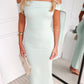 LUNA MAXI DRESS - MINT