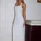 FRANCA MIDI DRESS - WHITE