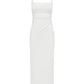FRANCA MIDI DRESS - WHITE