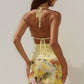 HELENA HALTER TOP - YELLOW