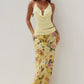 HELENA HALTER TOP - YELLOW