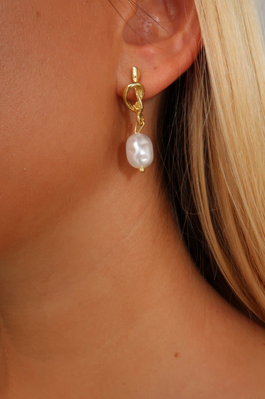 KNOT YOURS EARRINGS - GOLD