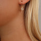 CLEEF EARRINGS - GOLD