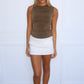 STEFANI TOP - KHAKI