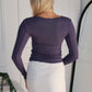 JESSI TOP - NAVY
