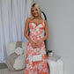 DILANI MAXI - ORANGE FLORAL