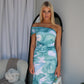 ROSALINE MAXI DRESS - SAGE FLORAL PRINT