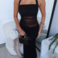 DEMPE MAXI DRESS - BLACK