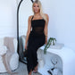 DEMPE MAXI DRESS - BLACK