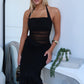 DEMPE MAXI DRESS - BLACK