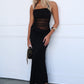 DEMPE MAXI DRESS - BLACK