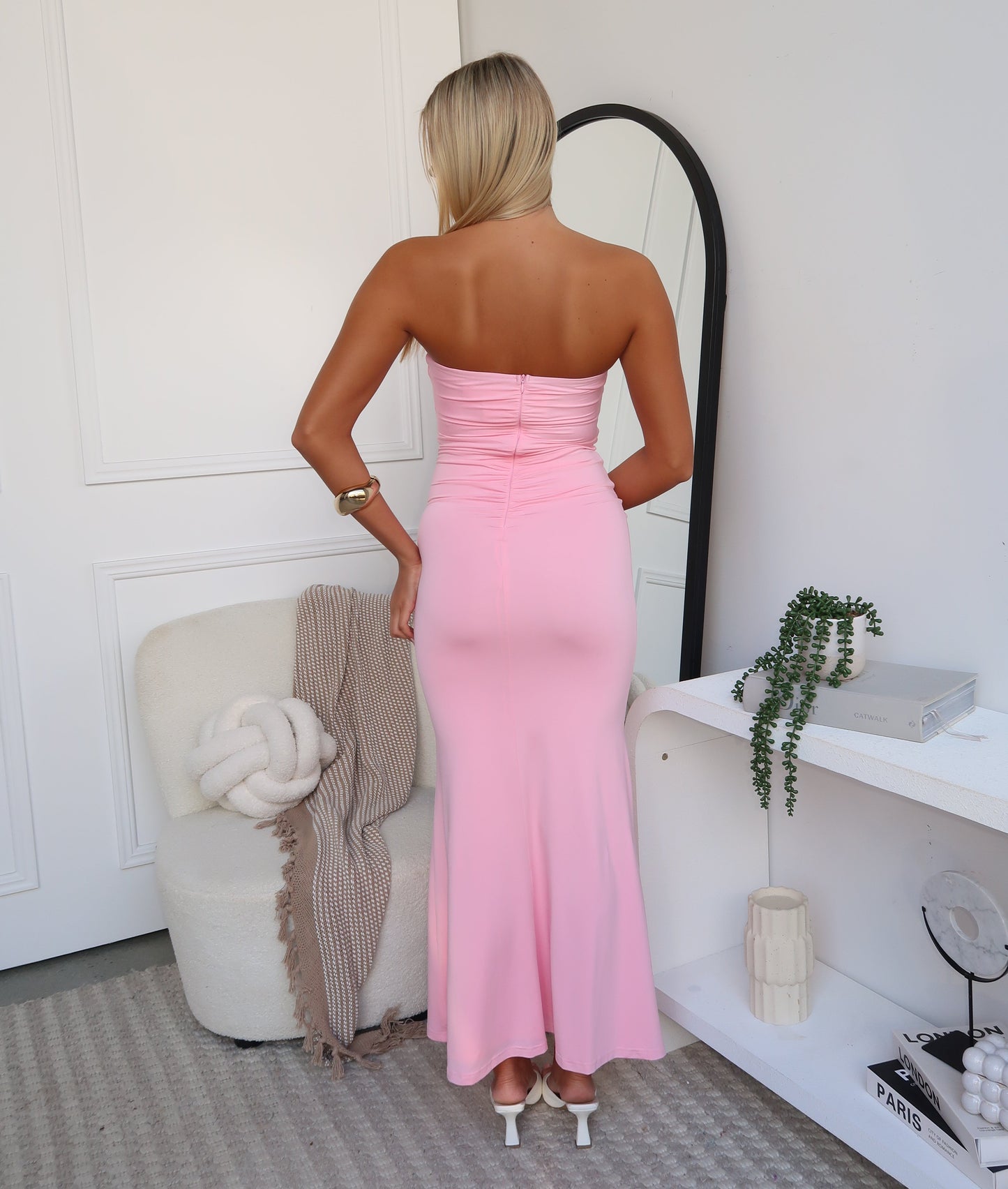 TATUM MAXI DRESS - PINK