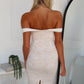 TARA LACE MAXI DRESS - WHITE