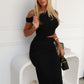 COCO OFF SHOULDER MAXI DRESS - BLACK