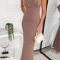 LUCY MAXI DRESS - MOCHA