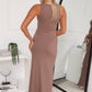LUCY MAXI DRESS - MOCHA