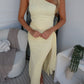 ANALINA MAXI DRESS - LEMON