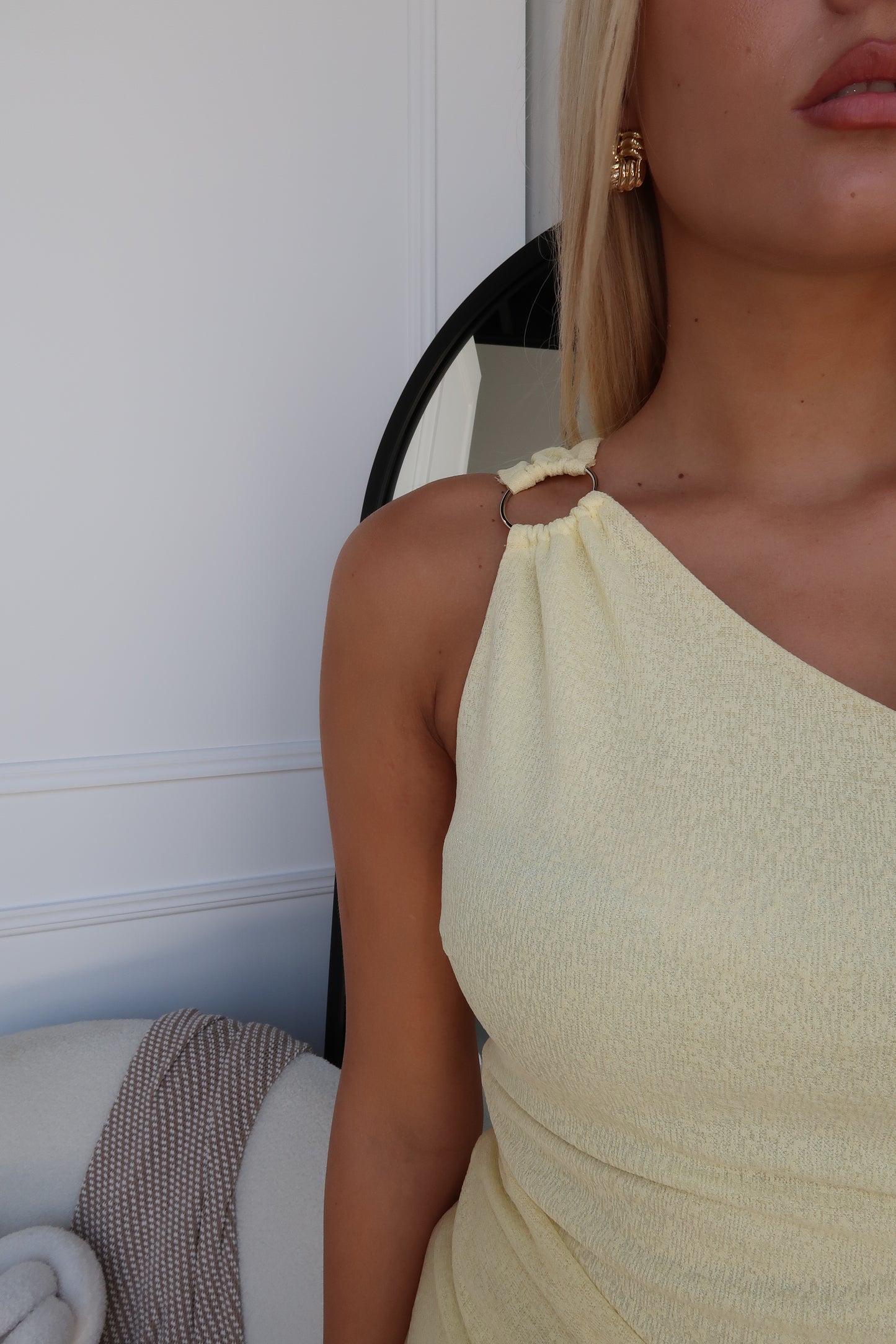 ANALINA MAXI DRESS - LEMON