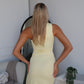 ANALINA MAXI DRESS - LEMON