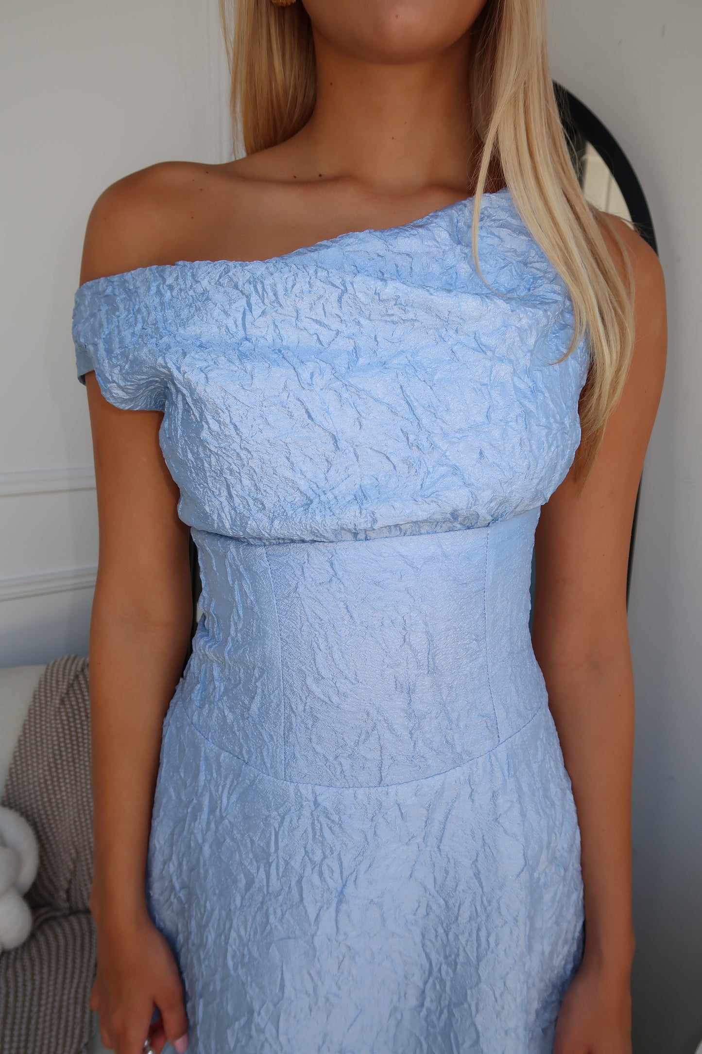 TYRA MAXI DRESS - BLUE