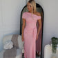 SIESTE MAXI DRESS - BABY PINK