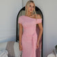 SIESTE MAXI DRESS - BABY PINK