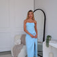 ORIANA MAXI DRESS - BABY BLUE