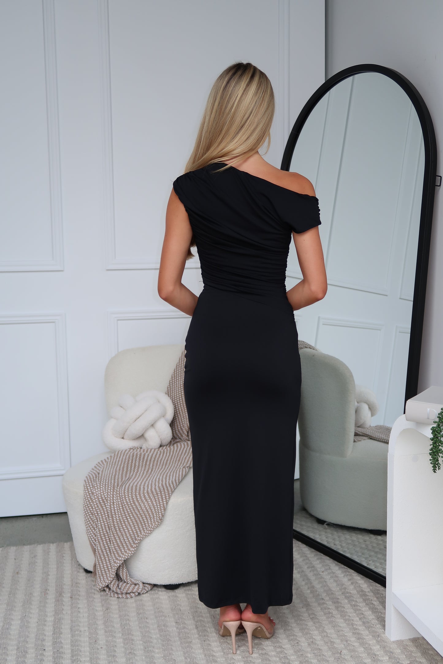MESSINA MAXI DRESS - BLACK