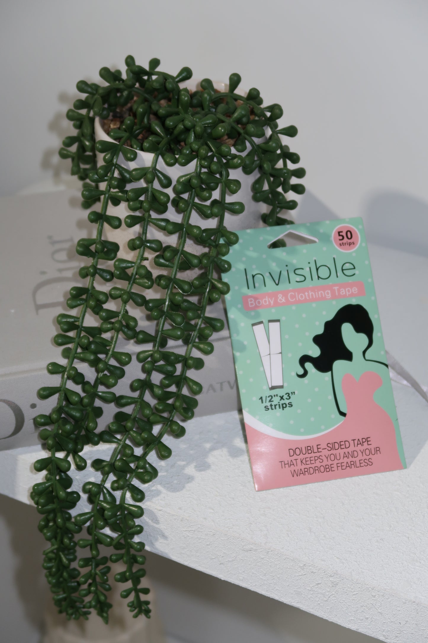 DOUBLE SIDED FASHION TAPE - CLEAR