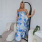 DARCEY MAXI DRESS - BLUE FLORAL