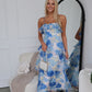 DARCEY MAXI DRESS - BLUE FLORAL
