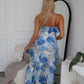 DARCEY MAXI DRESS - BLUE FLORAL