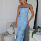 MAURICE MAXI DRESS - BABY BLUE