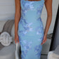 MAURICE MAXI DRESS - BABY BLUE