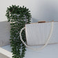 CASSIE PEARL BAG - WHITE