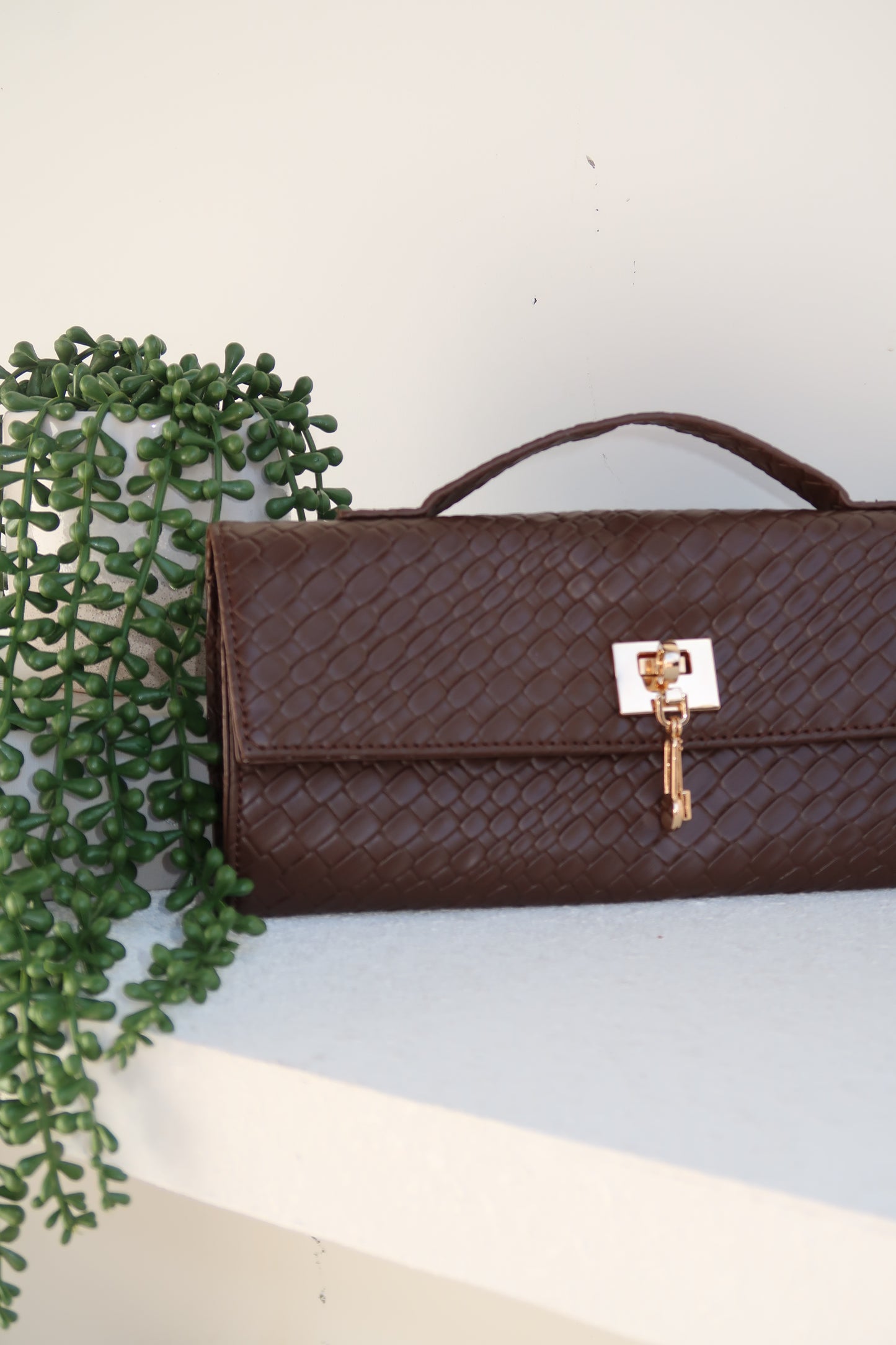 CELINA BAG - CHOCOLATE