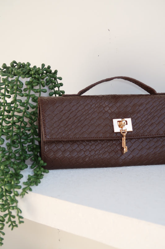 CELINA BAG - CHOCOLATE