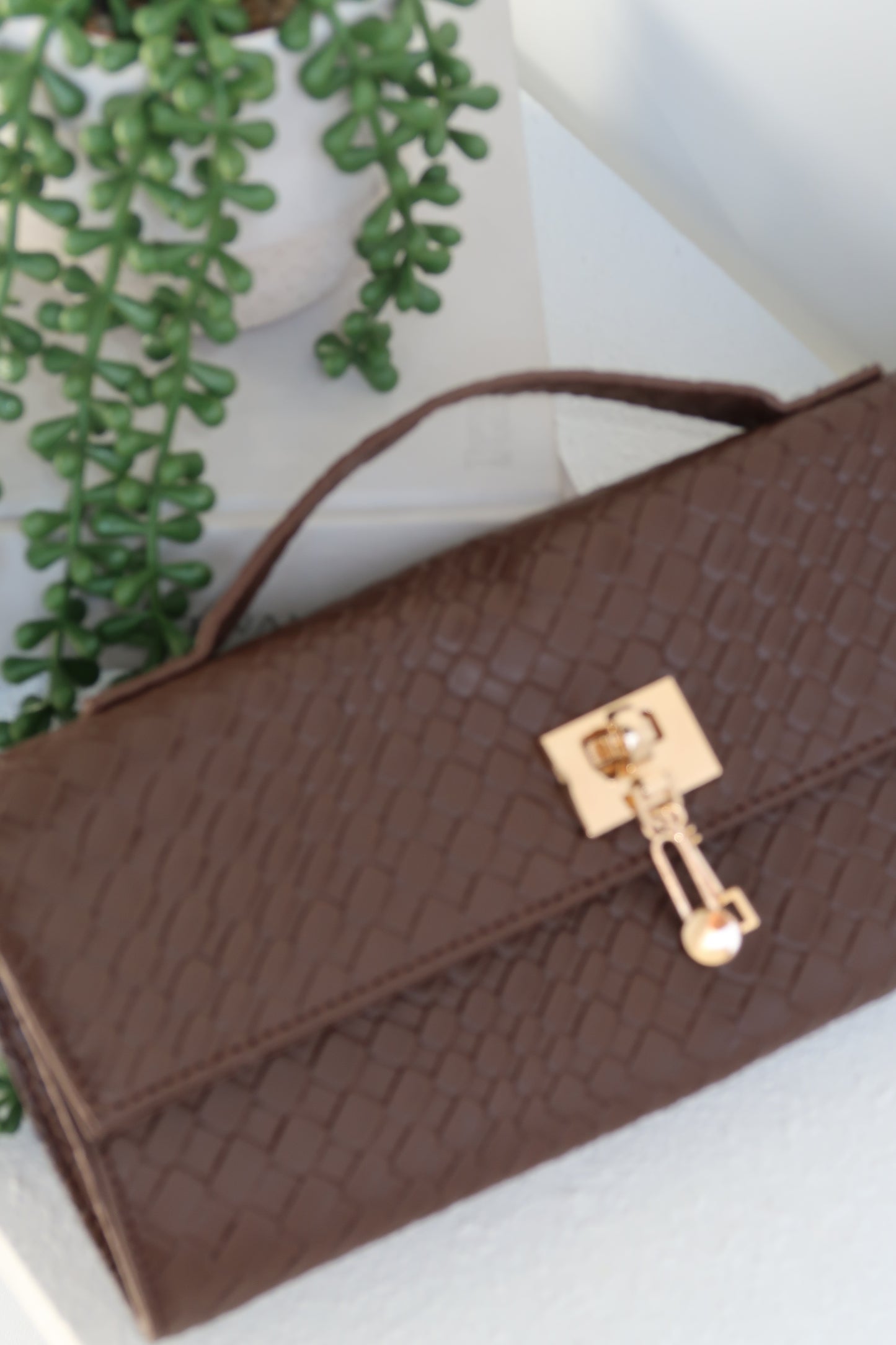 CELINA BAG - CHOCOLATE