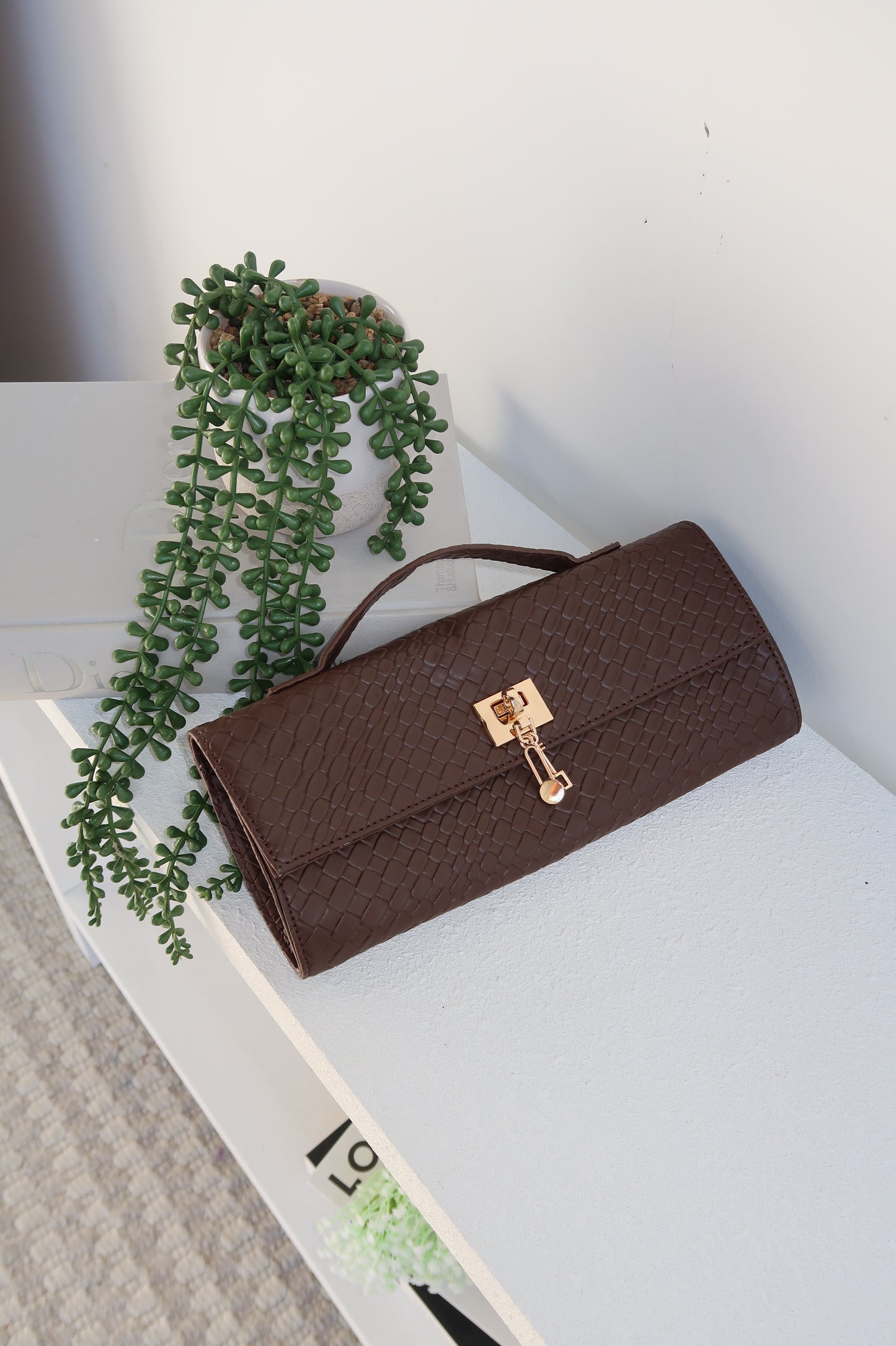 CELINA BAG - CHOCOLATE