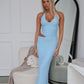 ALANI MAXI DRESS - BABY BLUE
