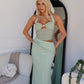ZOIA MAXI DRESS - SAGE