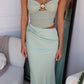 ZOIA MAXI DRESS - SAGE