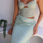 ZOIA MAXI DRESS - SAGE