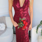 FELICE MAXI DRESS - WINE