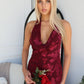 FELICE MAXI DRESS - WINE